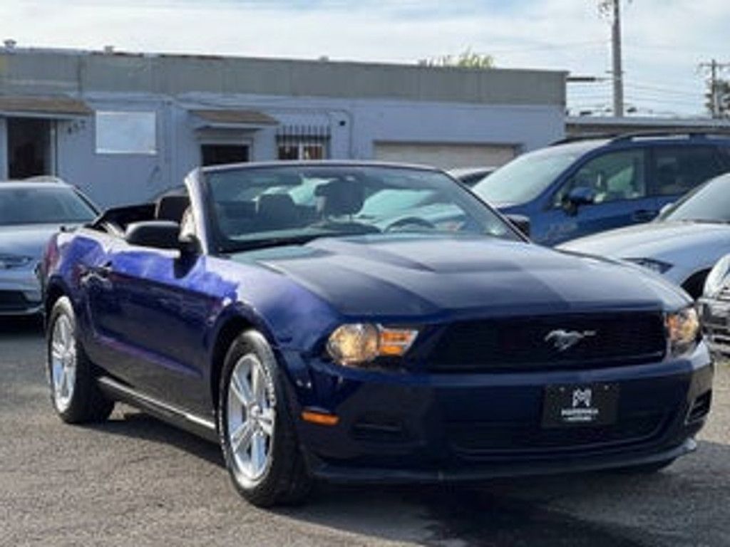 2012 FORD Mustang V6 Convertible for sale at Marshall Motors