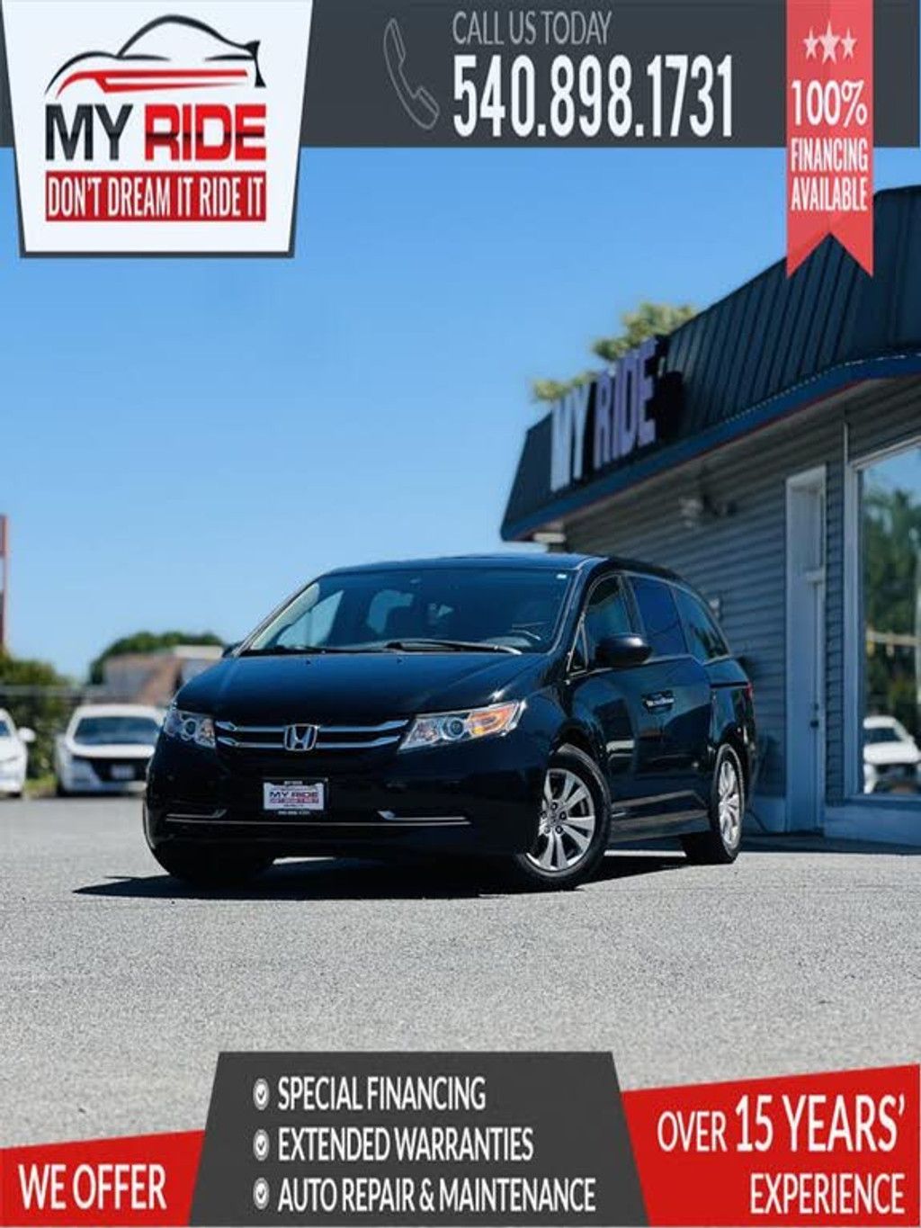 2014 HONDA Odyssey EXL/EXL-NAVI/EXL-RES for sale at MyRide