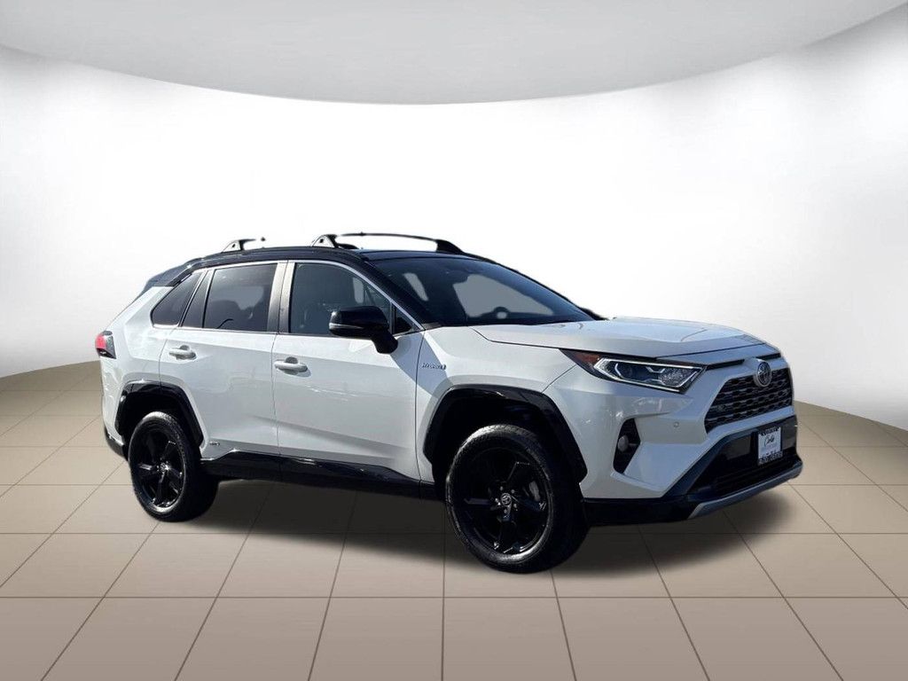 2021 TOYOTA RAV4 XSE HV for sale at Cortes Auto Center