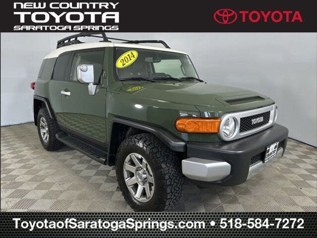 2014 TOYOTA FJ Cruiser SR for sale at New Country Toyota of Saratoga Springs