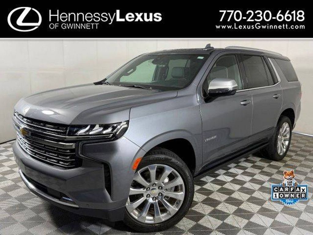 2021 CHEVROLET Tahoe Premier for sale at Hennessy Lexus Gwinnett