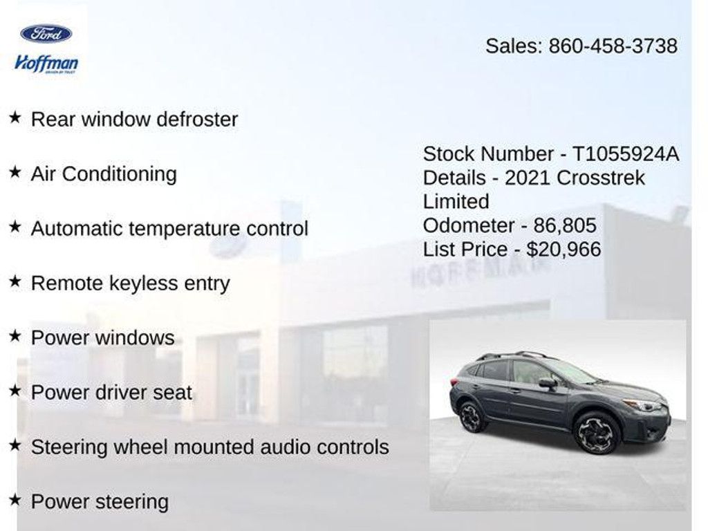 2021 SUBARU Crosstrek - photo 10