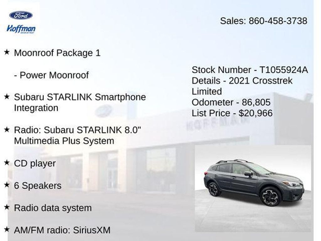 2021 SUBARU Crosstrek - photo 5