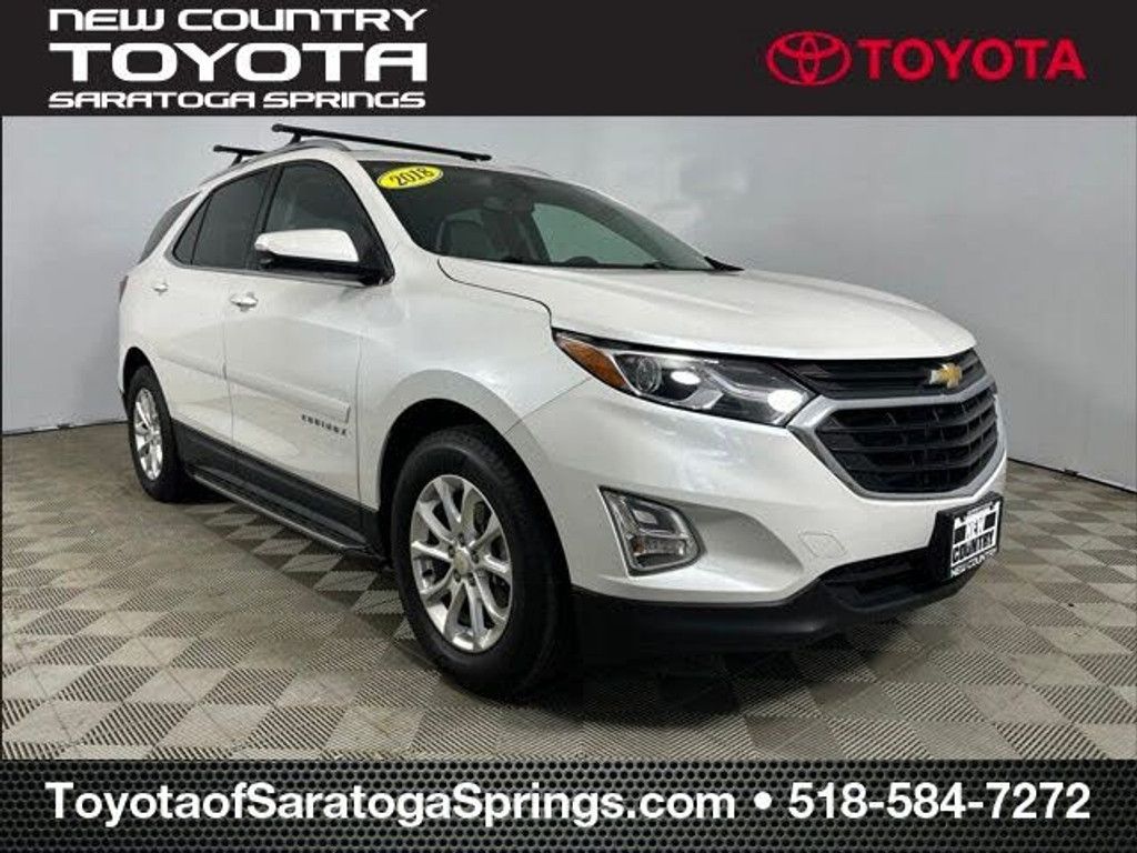 2018 CHEVROLET Equinox LT (1LT) for sale at New Country Toyota of Saratoga Springs