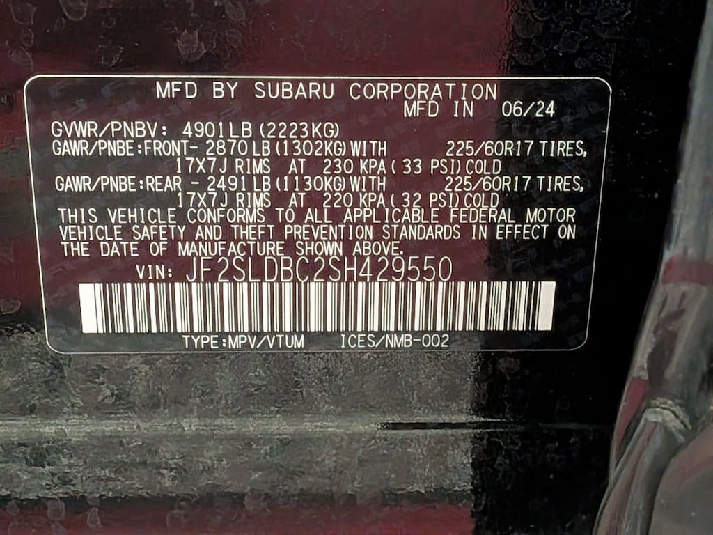 2025 Subaru Forester Premium Base