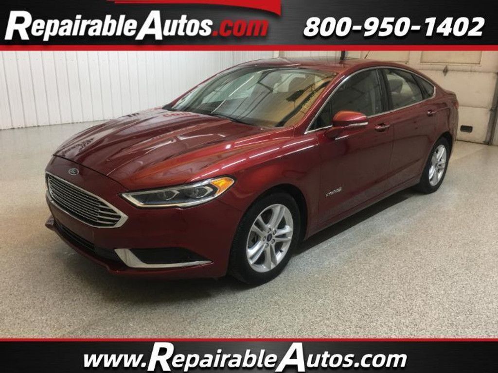 2018 Ford Fusion SE Hybrid