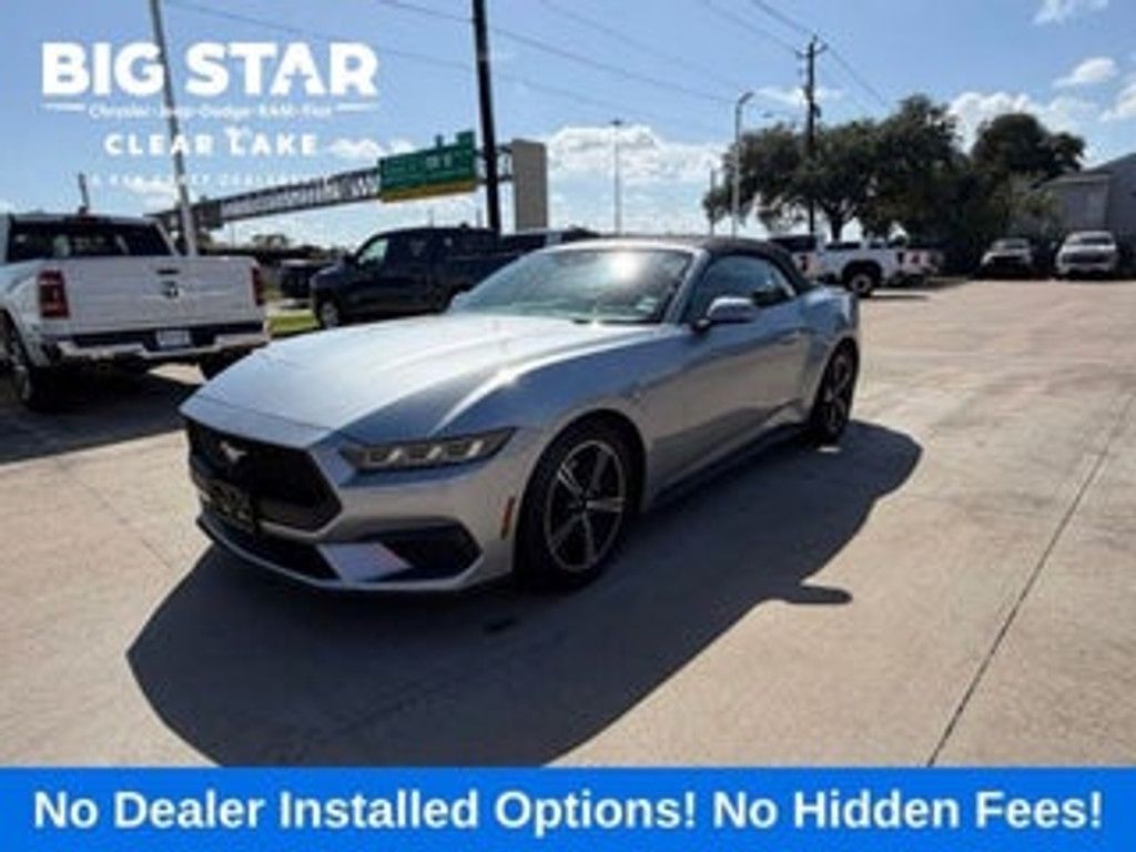 2025 FORD Mustang I4 for sale at Big Star Chrysler Jeep Dodge Ram Fiat Clear Lake