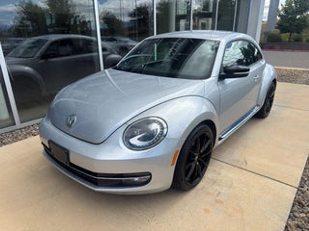 2012 Volkswagen Beetle Black Turbo