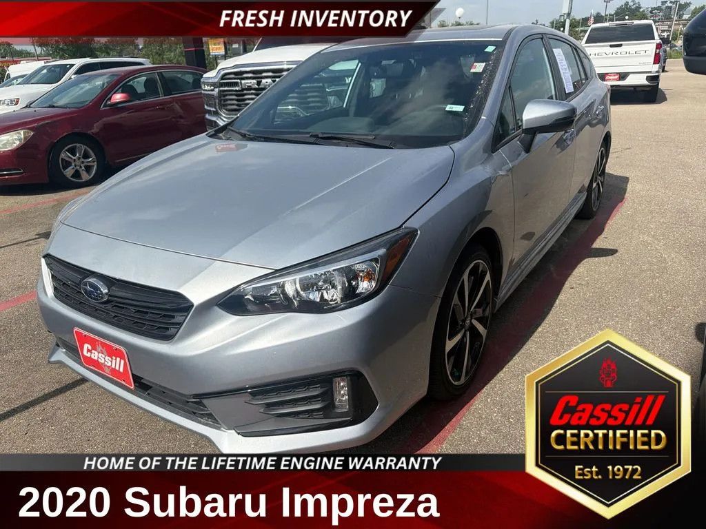 2020 Subaru Impreza Sport H K
