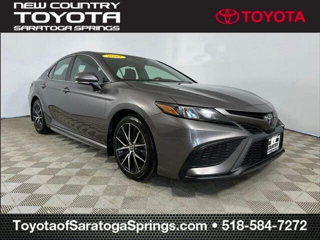 2022 TOYOTA Camry SE for sale at New Country Toyota of Saratoga Springs