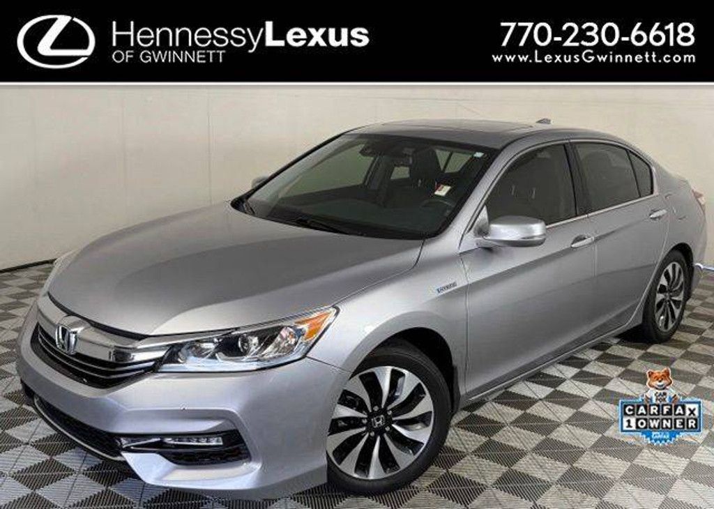 2017 HONDA Accord Hybrid EXL for sale at Hennessy Lexus Gwinnett