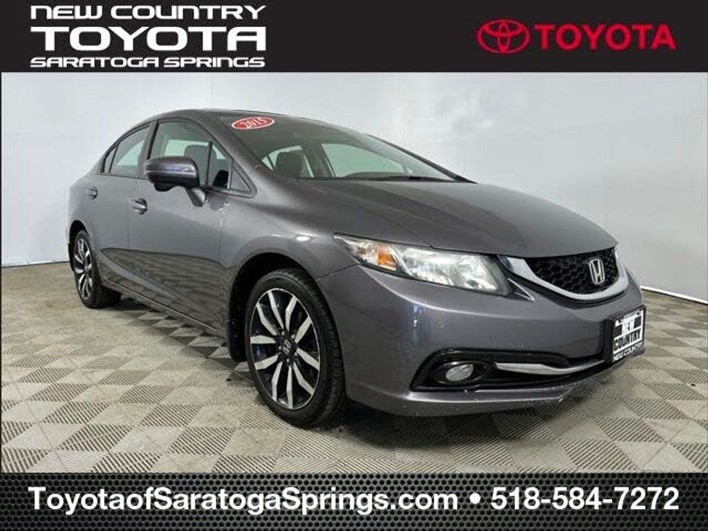 2015 HONDA Civic EX-L for sale at New Country Toyota of Saratoga Springs