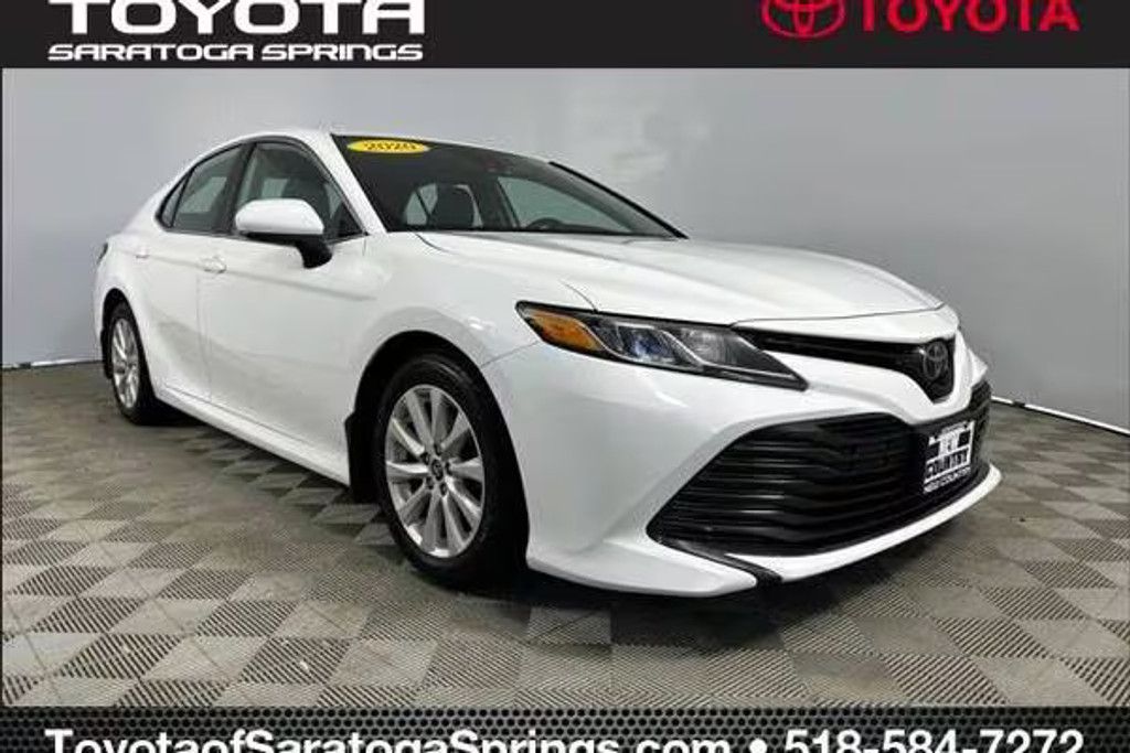 2020 TOYOTA Camry LE for sale at New Country Toyota of Saratoga Springs