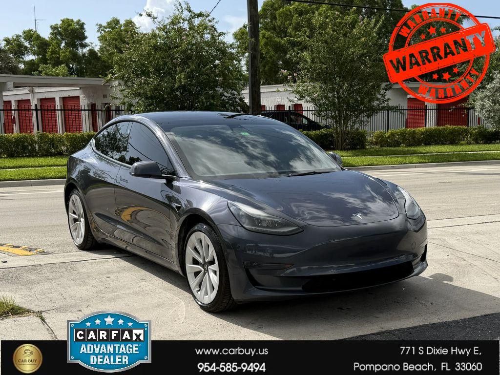 2022 Tesla Model 3 Standard Range