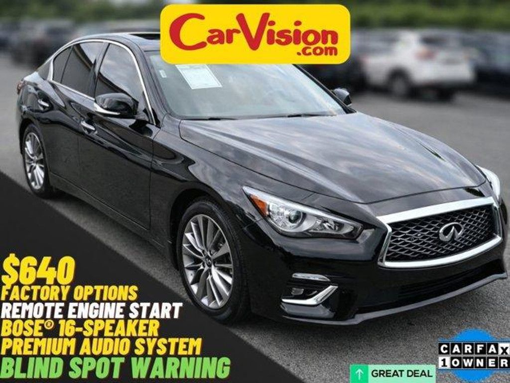 2022 Infiniti Q50 Luxe