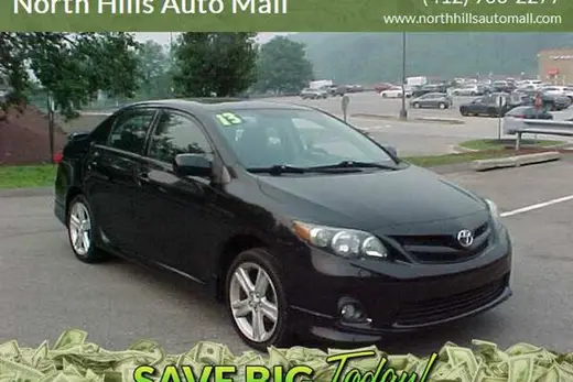 2013 TOYOTA Corolla S for sale