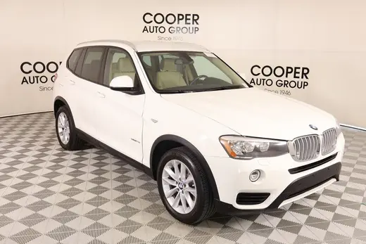 2017 Bmw X3 Sdrive28i rwd for sale