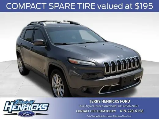 2016 Jeep Cherokee Limited fwd for sale
