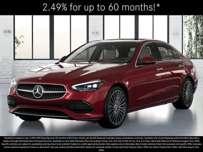 2026 Mercedes-Benz C-Class C300 4MATIC