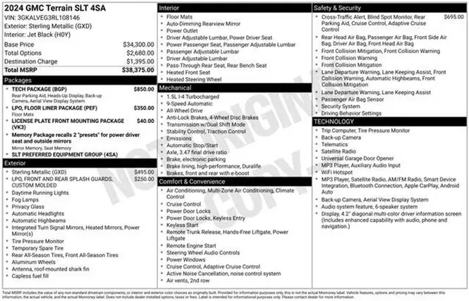 2024 GMC Terrain SLT