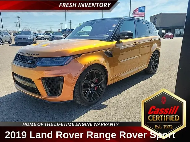 2019 Land Rover Range Sport SVR