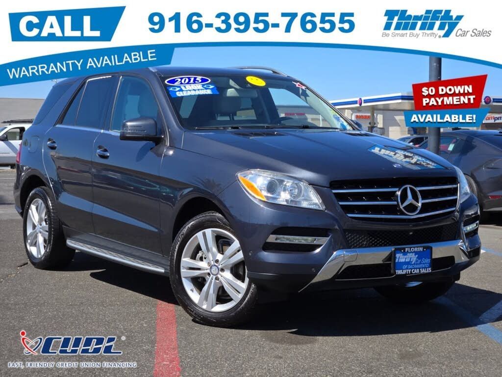 2015 MERCEDES-BENZ ML-Class ML350 for sale at Thrifty Car Sales Sacramento