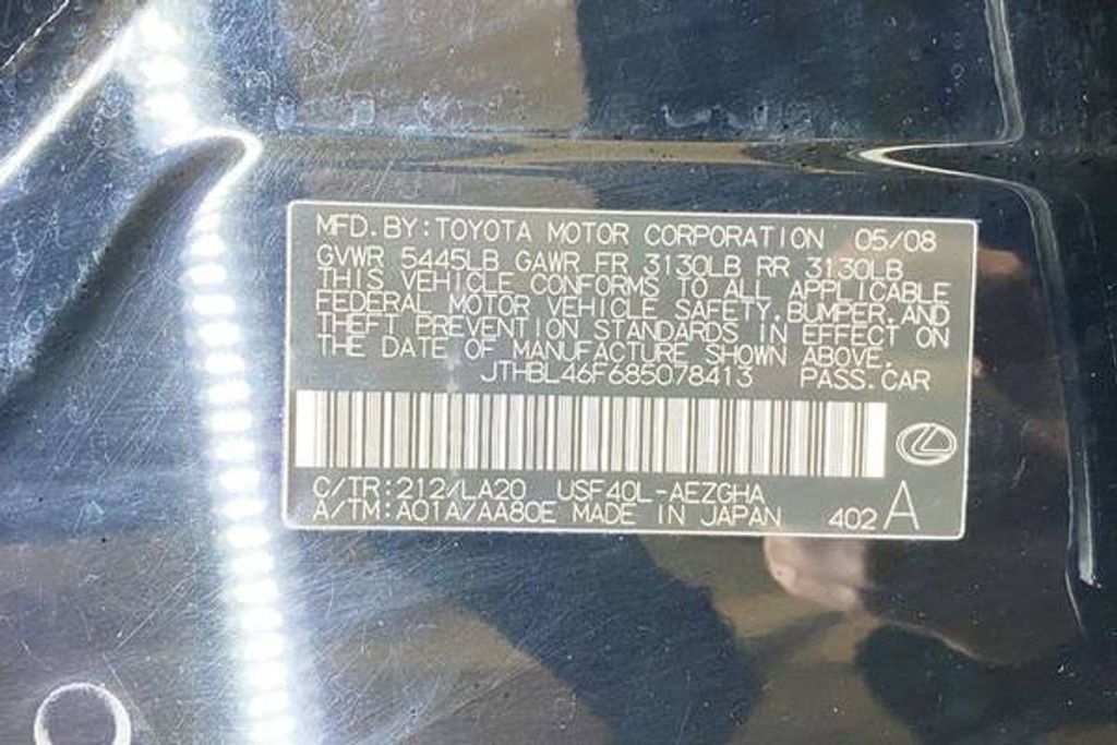 2008 LEXUS LS - photo 68